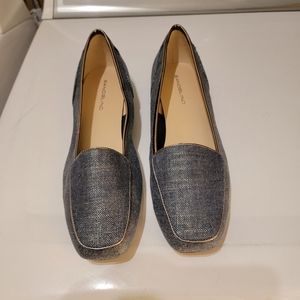 Bandolino Denim Fabric Flats 8.5 Wide